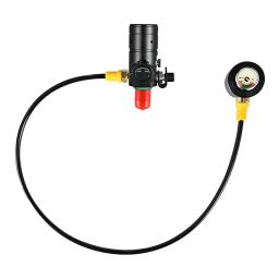 Regulador de mergulho do primeiro estágio para iniciantes, mergulho seguro, equipamento prático de mergulho, padrão BCD - Image 2