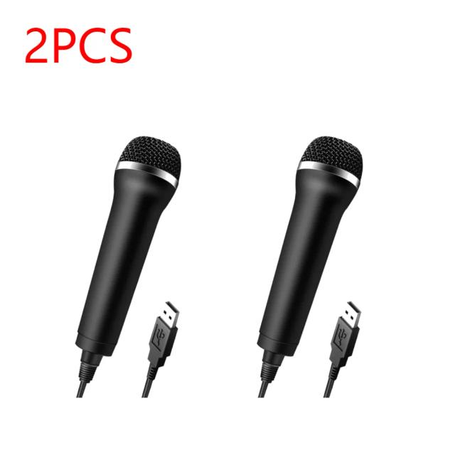 Microfone Universal USB Karaokê para PC/Consoles