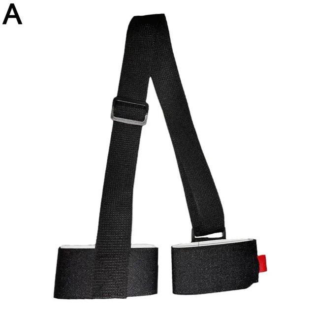 Transportador de Esqui Ajustável em Nylon para Esqui e Snowboard