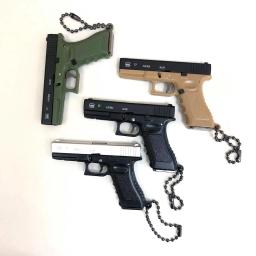 Liga G17 Pistola Modelo Memória, destacável Toy Gun Ornamento, Decoração para casa Artesanato, Pingente Keychain, Holiday Party Presentes, 1:3 - Image 6