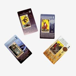 Aprendendo Tarot Com Significado Nele Decks 10.3x6cm Alta Qualidade 78pcs Cartões Adivinhação Jogos de Tabuleiro Party Entertainment Games - Image 6