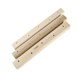 Placa De Treinamento De Escalada De Madeira, Conjunto De Suporte, Equipamento Portátil, 3 Pcs - Image 2