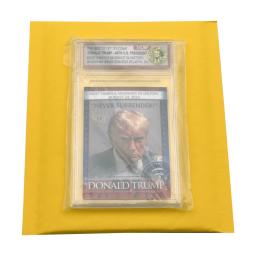 Donald coleção de cartões trunfo, cartão comemorativo, chefe do presidente dos EUA, para sair do nome do mundo, presente para os fãs - Image 6