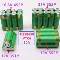 (Personalizado) 18650 vtc6 bateria 3000mAh 30amps chave de fenda bateria eletrodo bateria 3s1p 4s1p 5s1p 4s2p 5s2p - Image 1