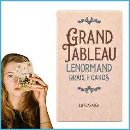 Adivinhação jogo de cartas de tarô, 36 cores, tarô, enormando, enormando, desenhos animados - Image 2