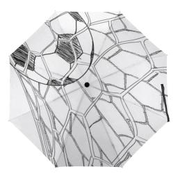 Windproof Folding Rain Umbrella, guarda-chuva esporte futebol guarda-chuvas viagem, jogo de bola, futebol, compacto, leve para adolescentes, adultos, homens, meninos - Image 2