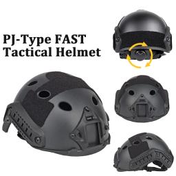 Airsoft Paintball capacete com máscara de meia face tática e viseira, exército tiro engrenagem protetora, militar BB arma CS jogo - Image 4