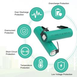 Bateria Li-ion Recarregável para Baterias Lanterna, 18650, 3500mAh, 3.7V, 100% Original, 1-10Pcs - Image 5