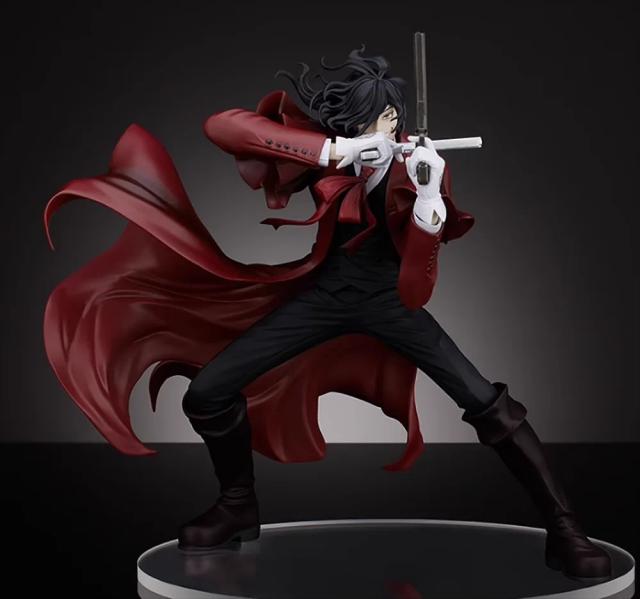 Hellsing Alucard Figura OVA Alexander Anderson Action Figure Original GSC Modelo Anime Toy