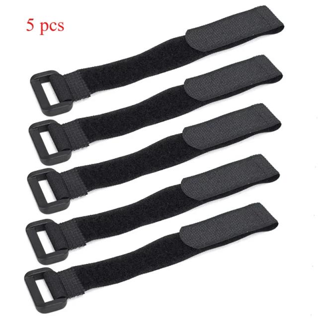 Cinta Fixadora Universal para Bicicleta Nylon/Poliéster 5 Unidades