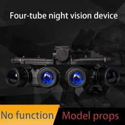 Outdoor Airsoft Paintball Conjunto Capacete, capacete tático com NVG Mount, Night Vision Modelo Headset, Goggles Lanterna, luz de sinal - Image 6