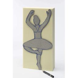 Bloco de escultura de espuma de poliuretano de alta densidade para diy modelo escultura molde que faz 130 densidade - Image 4