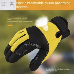 Dedo completo luvas de equitação ao ar livre, escalada, equitação, equitação, escalada, equitação, rocha, Parkour, carabiners, aparelhamento aperto - Image 3
