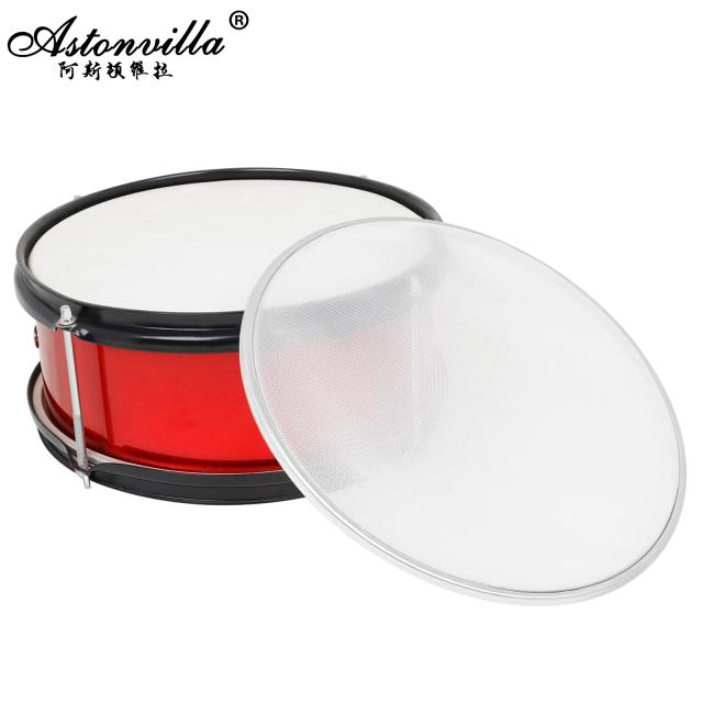 Cabeça de Tambor Silenciosa de Malha Branca de 10 Polegadas para Kit de Percussão - Camada Dupla e Alta Performance