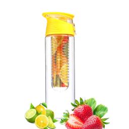 Garrafa De Água De Infusor De Frutas Portátil Para Crianças, Esportes Ao Ar Livre, Garrafa De Suco De Limão, Tampa Flip, Mesa De Cozinha, Acampamento, Viagem - Image 4