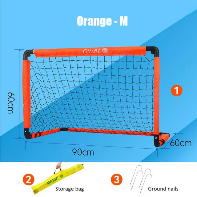 Gol de Futebol Portátil Dobrável para Crianças - Ideal para Treinos ao Ar Livre e em Casa