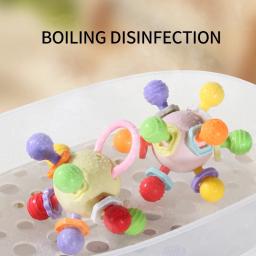 Mão macia segurando bola para bebês, bola Xingdun, presente de aniversário para bebês de 0-3 anos - Image 4