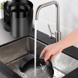 Alimentador automático inteligente Pet, gato e cão Food Dispenser, cronometrado suprimentos de alimentação, botão e aplicativo móvel, disponível disponível, 2L - Image 4