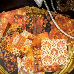 Série caleidoscópio papel decorativo, material de scrapbooking, etiqueta, papelaria, artesanal, diário, álbum, 6 estilos, 15 pcs - Image 3