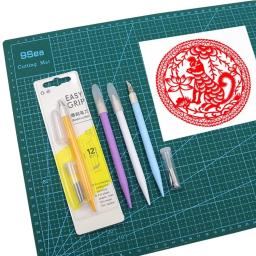 Multi-estilo cortador de papel diy artesanato ferramenta de corte cortador de papel arte gravura caneta scrapbooking ferramentas adesivo faca de corte - Image 5