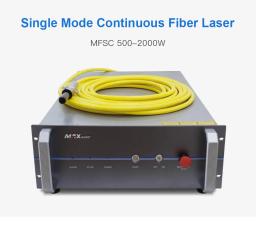 Fibra Lase Corte e Soldagem de Alimentação, MAX Fonte Laser, Módulo Único, CW, 1000W-2000W, MFSC-1000 - Image 3