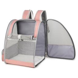 Dobrável Pet Transportadora Mochila com Tapete, Mochila Portátil Respirável, Apto para Até 5kg Cão e 7kg Gato - Image 3