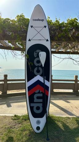 Placa de remo vertical inflável, prancha Sup, esportes aquáticos, caiaque surf, inflador de corda de pé e mochila - Image 1
