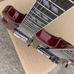 Guitarra elétrica de cabeça dupla, 12 cordas, guitarra elétrica de 6 cordas - Image 6