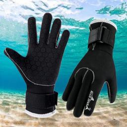 Luvas de Neoprene Wetsuit, mergulho, mergulho, surf, mergulho, à prova de frio, 3mm - Image 2