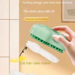 Pente de silicone com spray de água para cão e gato, escova de massagem com massagem elétrica embutida, depilação de animais, acessórios de preparação - Image 4