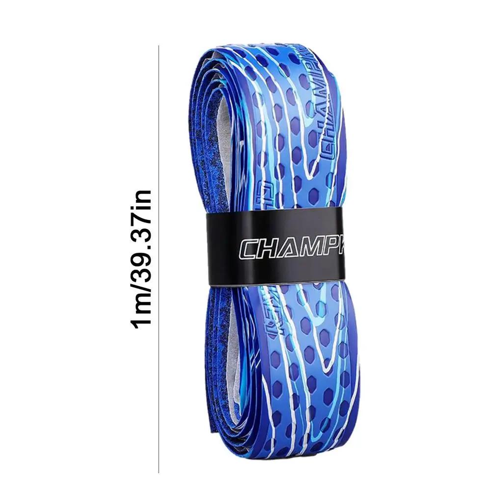 Fita antiderrapante do aperto do bastão para o punho da raquete do basebol, Sweatband Precut, sensação seca, aperto do tênis, 1m - Image 1