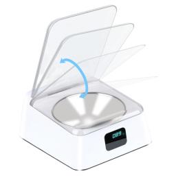 Alimentador Automático De Gato Com Sensor Infravermelho Alimentador De Cachorro Tigela Removível Alimentado Por Bateria Tampa De Abertura Automática Inteligente Tampa - Image 5