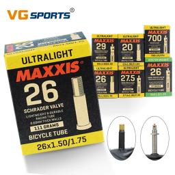 Tubo interno de bicicleta ultraleve maxxis, 2 peças, todos os tamanhos 20 26 27.5 29 700c av fv, à prova de sopro, mtb, bicicleta de estrada, pneus de câmera - Image 2