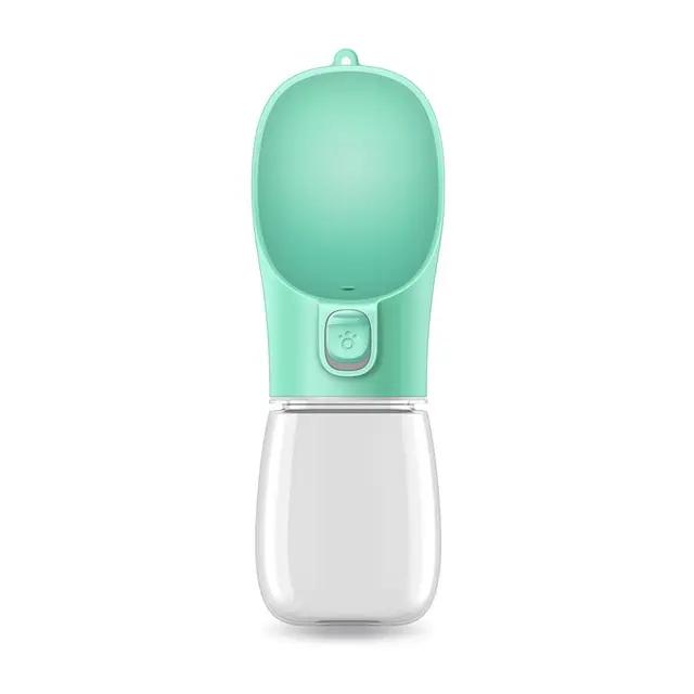 Garrafa de Água para Pets com Bowl Integrado - Ideal para Cães e Gatos em Passeios Ao Ar Livre