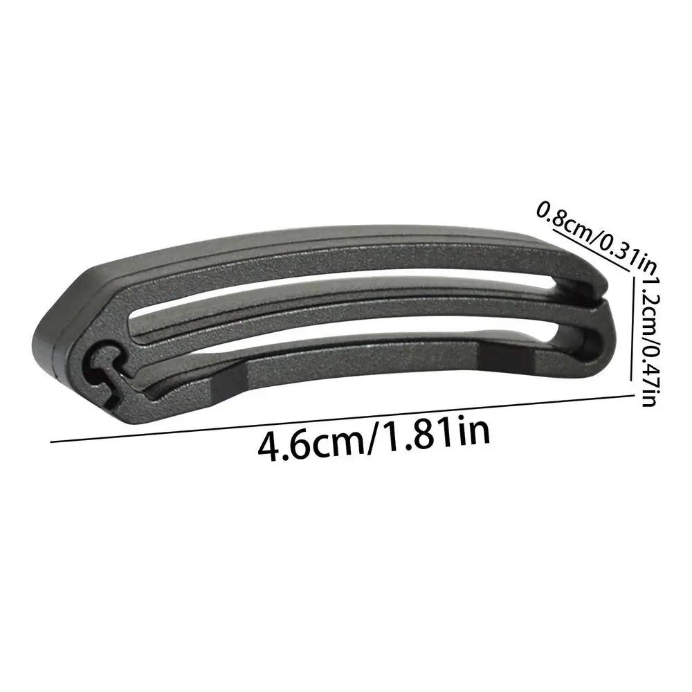 Clipe de extremidade de cinta 2 peças molle terminação keeper fivela anti-érosão cinta de deslizamento rápido suprimentos para cinta de mergulho cinto de mergulho - Image 1