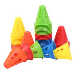 Windproof Hollow Roller Skating Pile, Treinamento Road Cone, Patinação, Futebol, Futebol, Rugby Sports, 10 Pcs - Image 2
