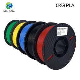 Filamento PLA para Impressora 3D, Filamento de Impressão 3D, Misturar Cores, Filamento PLA, 5kg, 1mm, 75mm, 1kg - Image 1