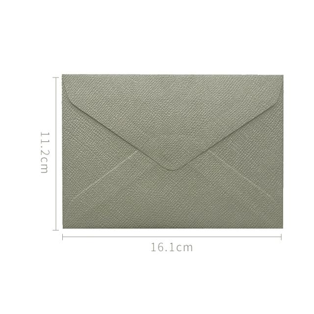 Kit de 10 Envelopes com Cera e Selo Vintage para Cartas e Cartões Postais, Presente de Casamento e Papelaria Coreana