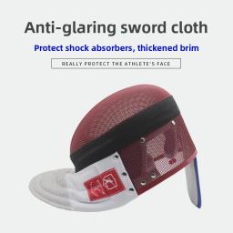 Máscara de esgrima de dinastia de prata removível 350N Treinamento Epee Face Guard Certificado CE Armadura adulta e infantil para artes marciais - Image 3