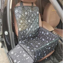 Cawayi canil pet cão portador de assento do carro capa carry gato filhote de cachorro saco viagem do carro dobrável rede à prova dwaterproof água cães cesta pet portadores - Image 2