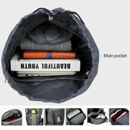 Caminhadas mochila com capa de chuva para homens, saco de viagem, caminhadas, escalada, montanhismo, trekking, ao ar livre, 75l - Image 4