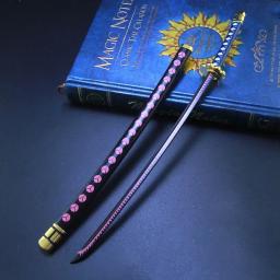 Arma Japonesa do Anime Meito, Roronoa Zoro, Espadas Yama Katana, Brinquedos para Meninos, Presente, 26cm - Image 3