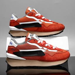 Tênis de corrida respirável de luxo masculino, Tênis Casual Masculino, Treinador de tênis, Mocassins Moda Corrida - Image 2