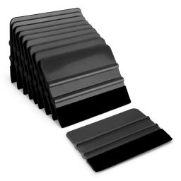EHDIS 10pcs Tecido Borda de Feltro Vinil Rodo De Carbono Envoltório Filme Adesivo Aplicador Ferramenta Janela Limpeza De Vidro Auto Styling Raspador - Image 6