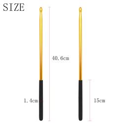 Baquetas de metal monocromáticas antiderrapantes, 5A Teardrop Head, treinamento profissional de pulso, acessórios de bateria Jazz, bateria e tambor, sólido - Image 5