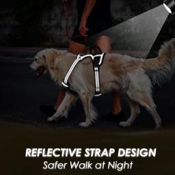 Benepaw-No Pull Dog Harness, No Choke, fácil alça de controle, Reflective Pet Harness, ajustável macio acolchoado colete do cão, 2 Clipes Trela - Image 4
