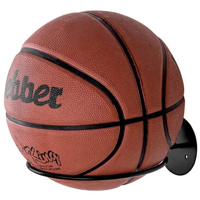 Organizador de Acessórios para Futebol, Basquete, Voleibol, Rugby e Futebol Americano com Gancho de Parede