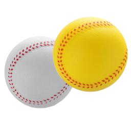 Bola de base de esponja macia de 2,5 polegadas, bola de beisebol para treinamento esportivo ao ar livre, softball infantil universal, bola padrão de 6,3 cm para prática - Image 4
