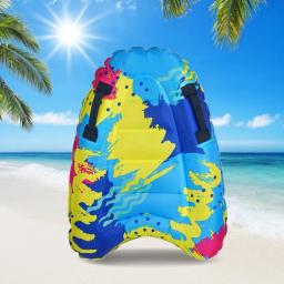 Pancha inflável para crianças, bóia inflável, kickboard, seguro, mar, para esportes aquáticos, natação, 1 a 3 partes, verão - Image 4