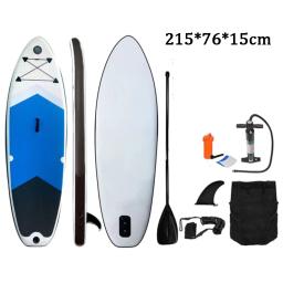 Prancha de surf SUP infantil, prancha de remo inflável, prancha de surf ajustável para crianças, acessórios de moda, 215 cm, 2023 - Image 4